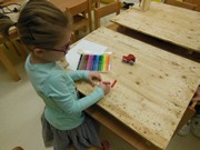 Dřevíčkování - polytechnika ve školce